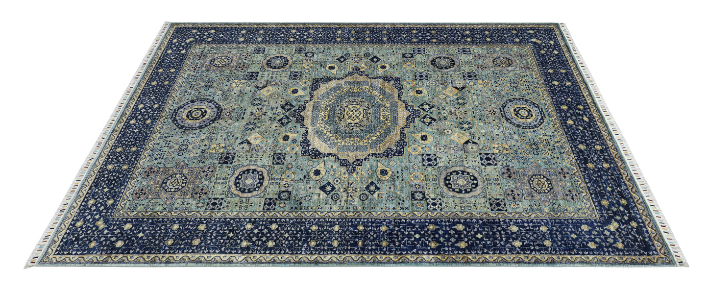 Mamluk Hand Knotted Rug - 3.05*2.06