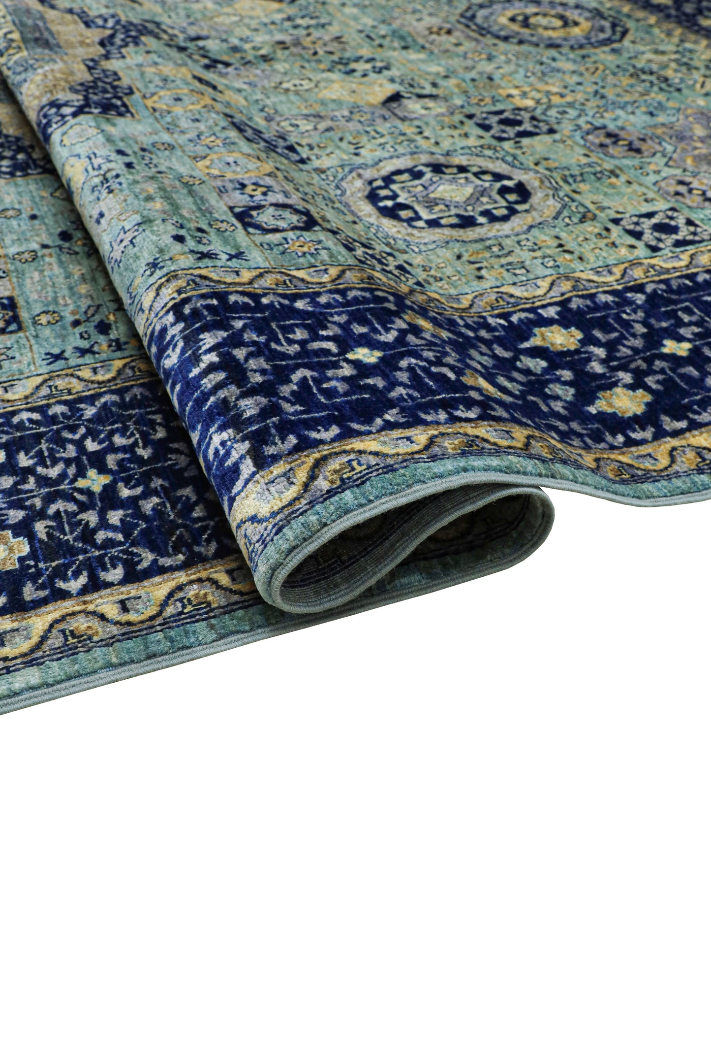Mamluk Hand Knotted Rug - 3.05*2.06