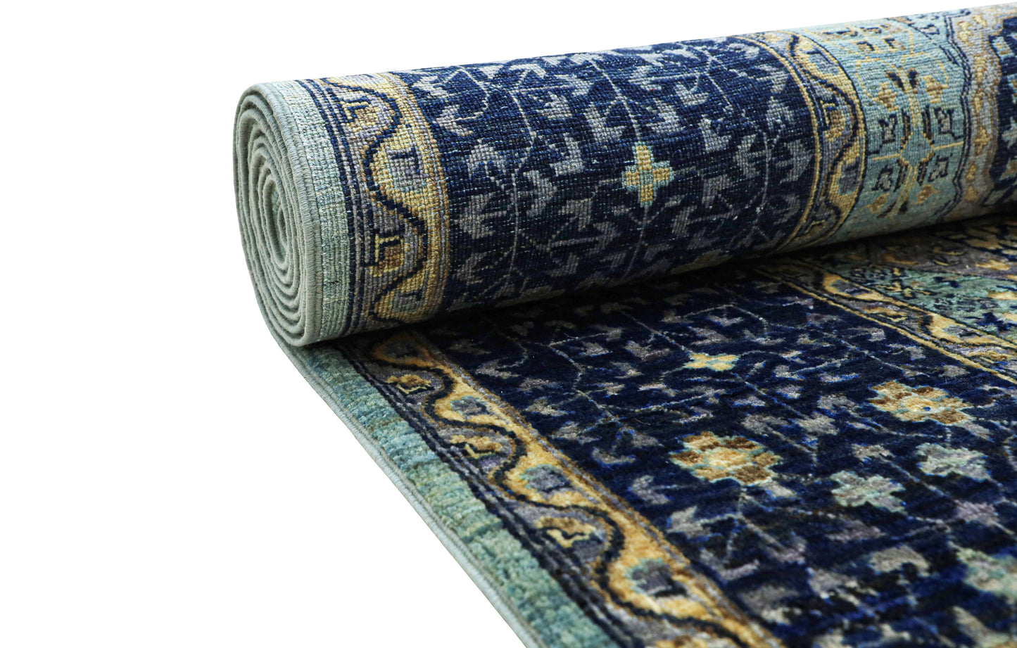 Mamluk Hand Knotted Rug - 3.05*2.06