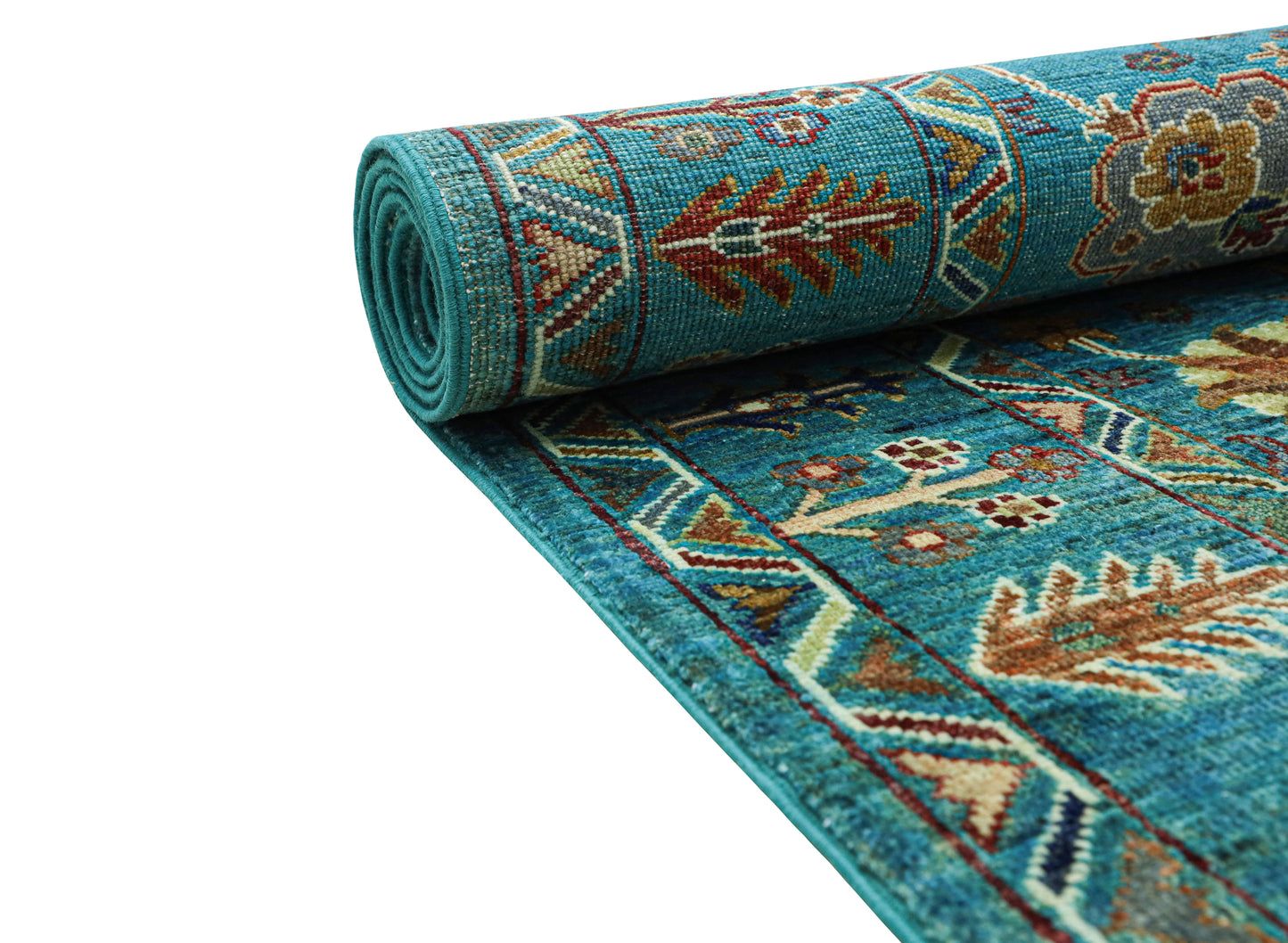 Sultani Aqua Blue Rug - 2.01*1.57