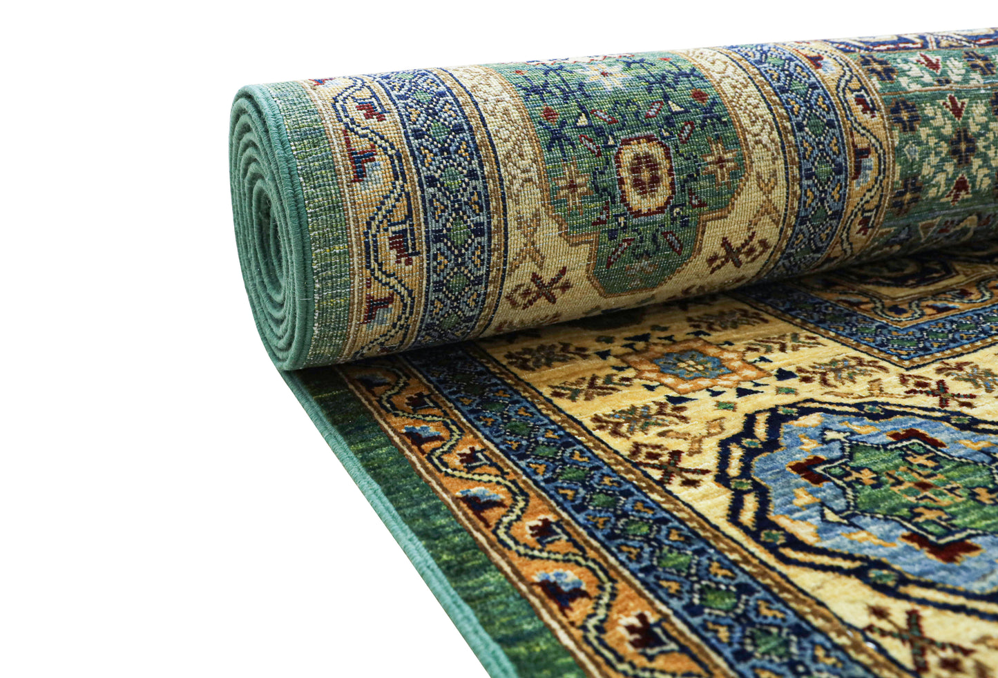 Mamluk Green Rug - 3.00*2.00
