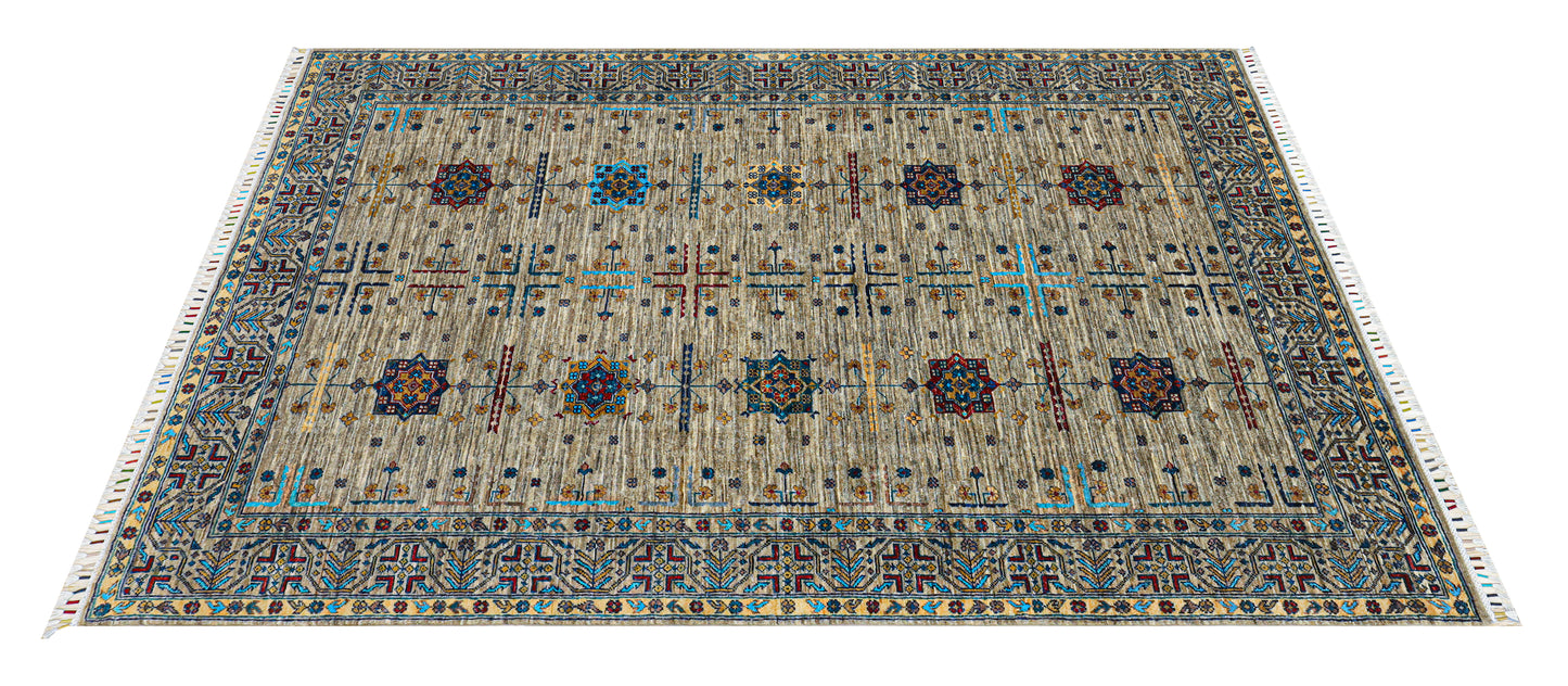 Bukhara Hand Knotted Rug - 2.41*1.75