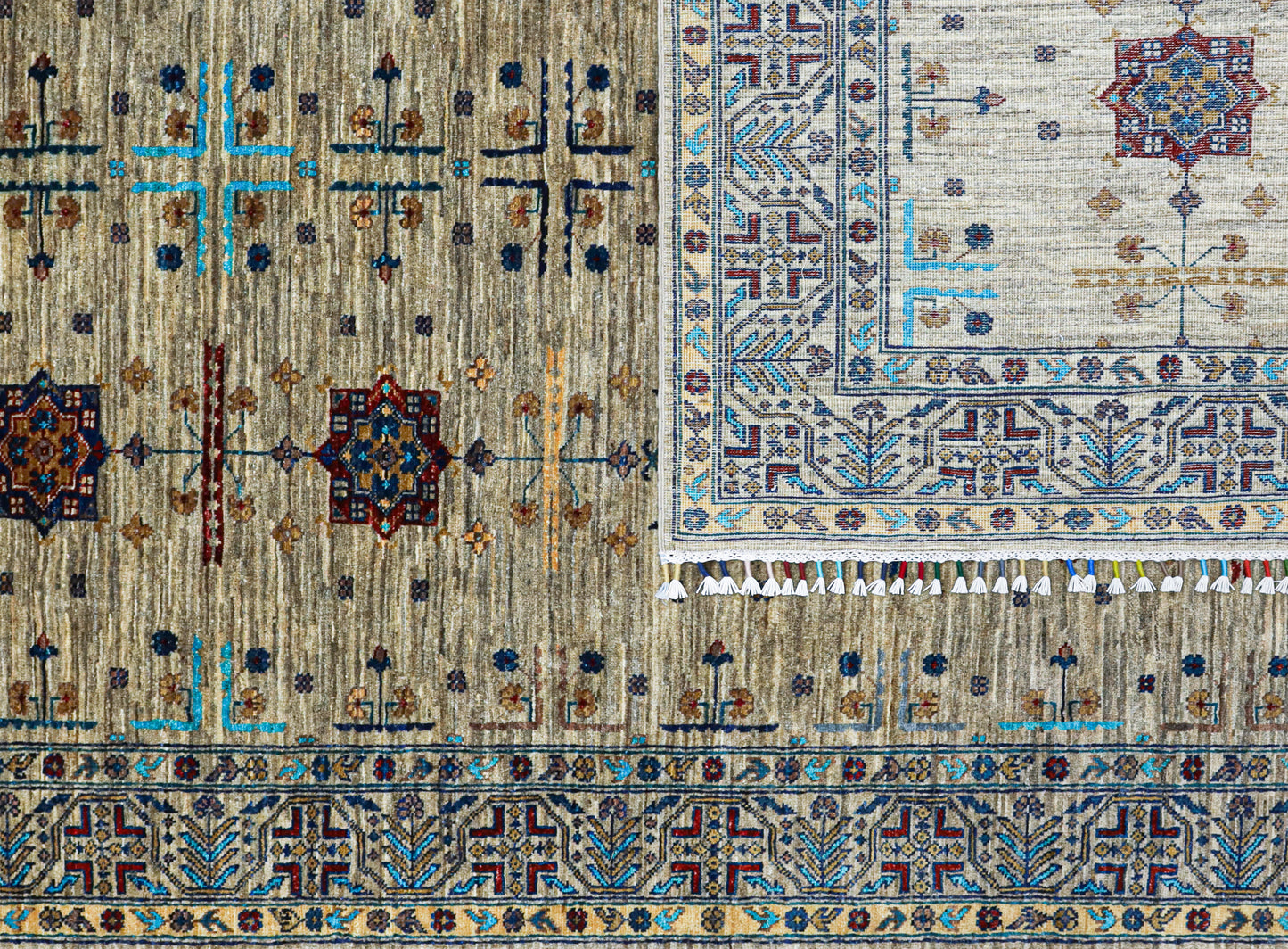 Bukhara Hand Knotted Rug - 2.41*1.75