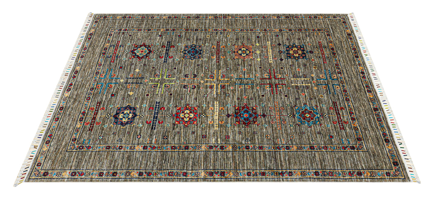 Bukhara Hand Knotted Rug - 2.02*1.49