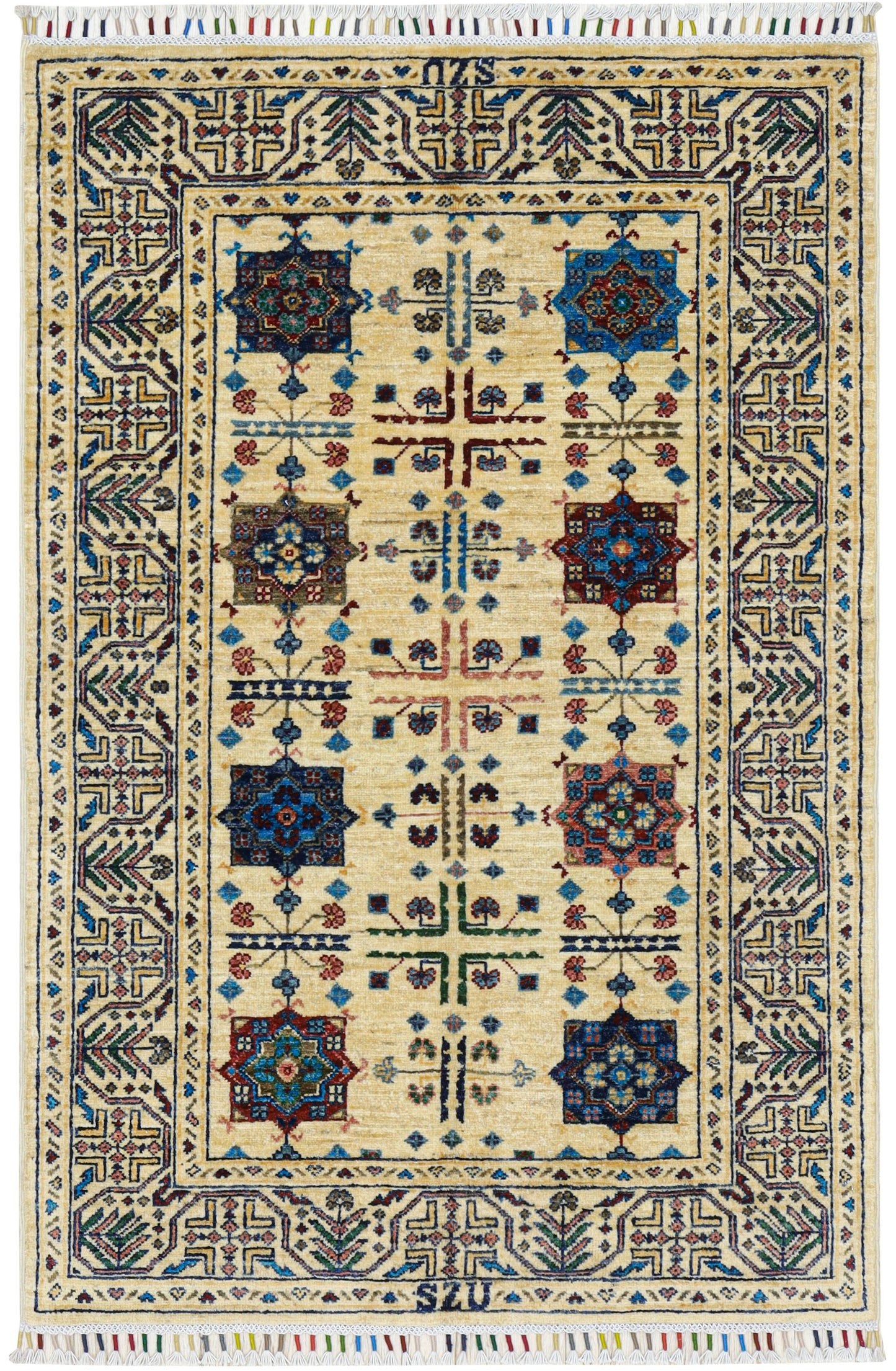 Bukhara Beige Rug - 1.51*1.00