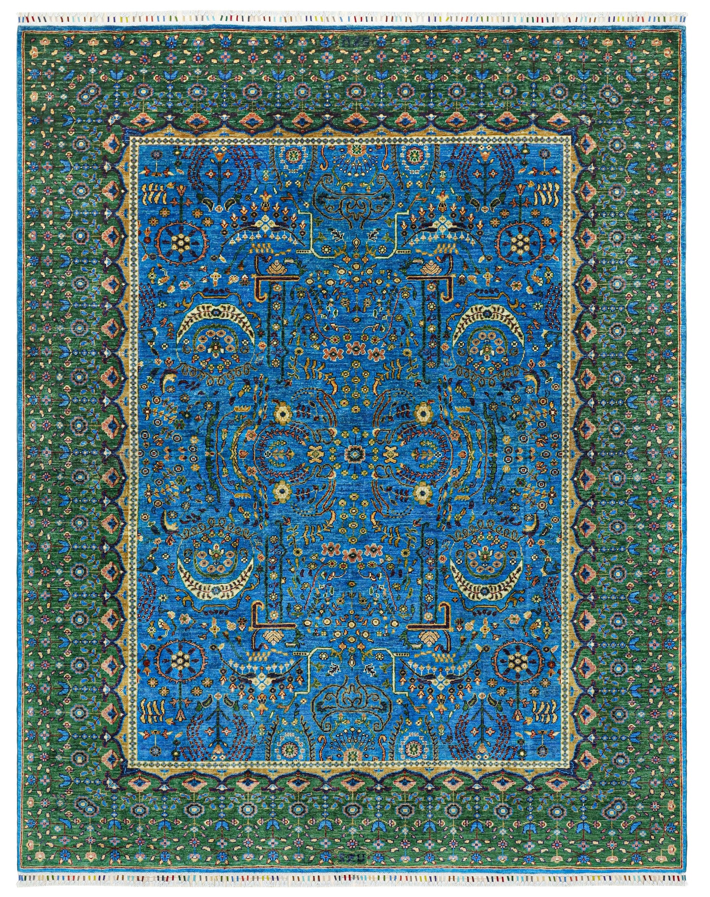 Sultani Hand Knotted Rug- 3.06*2.45
