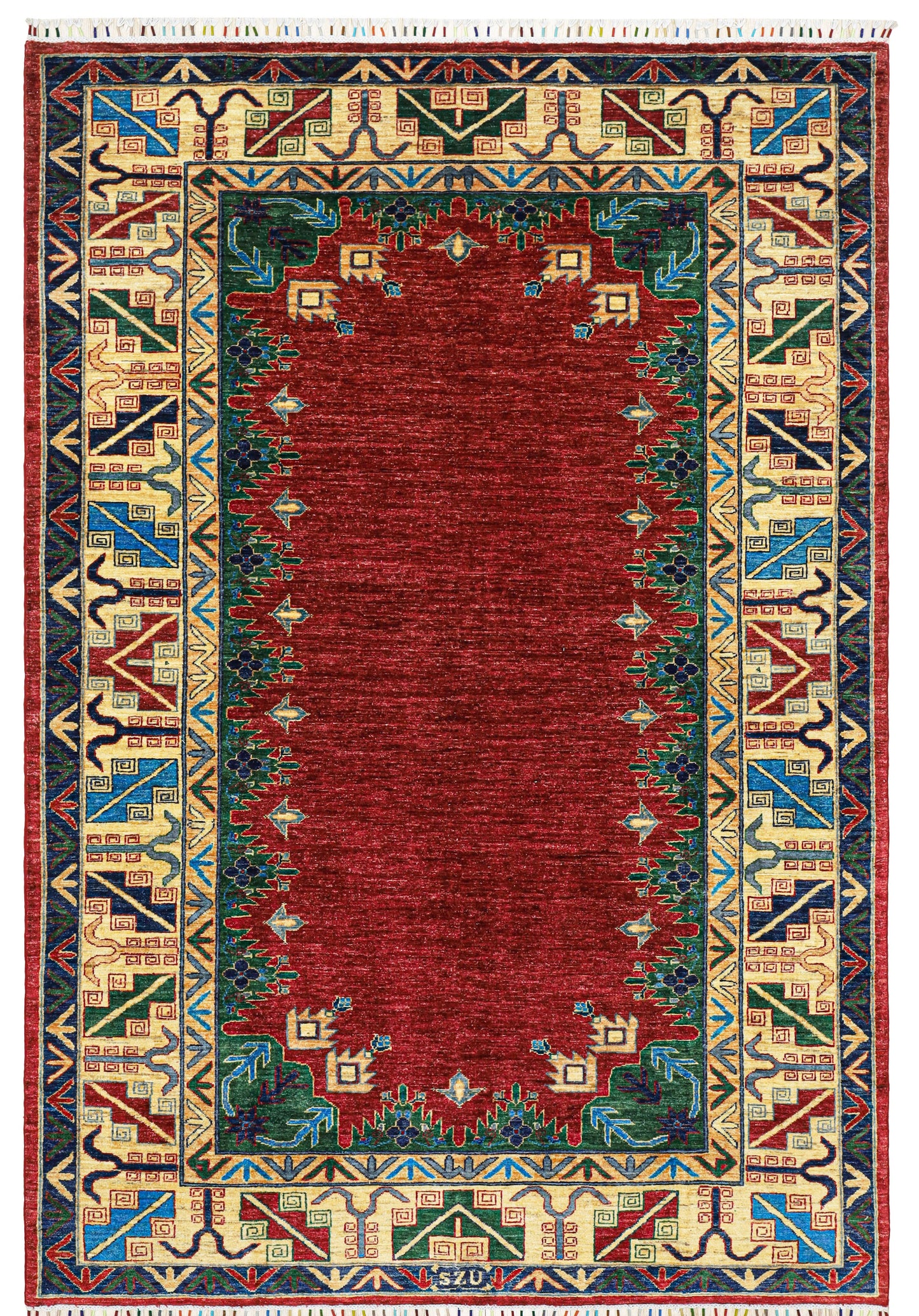 Shahi Design Hand-Knotted Rug - 2.89*1.95