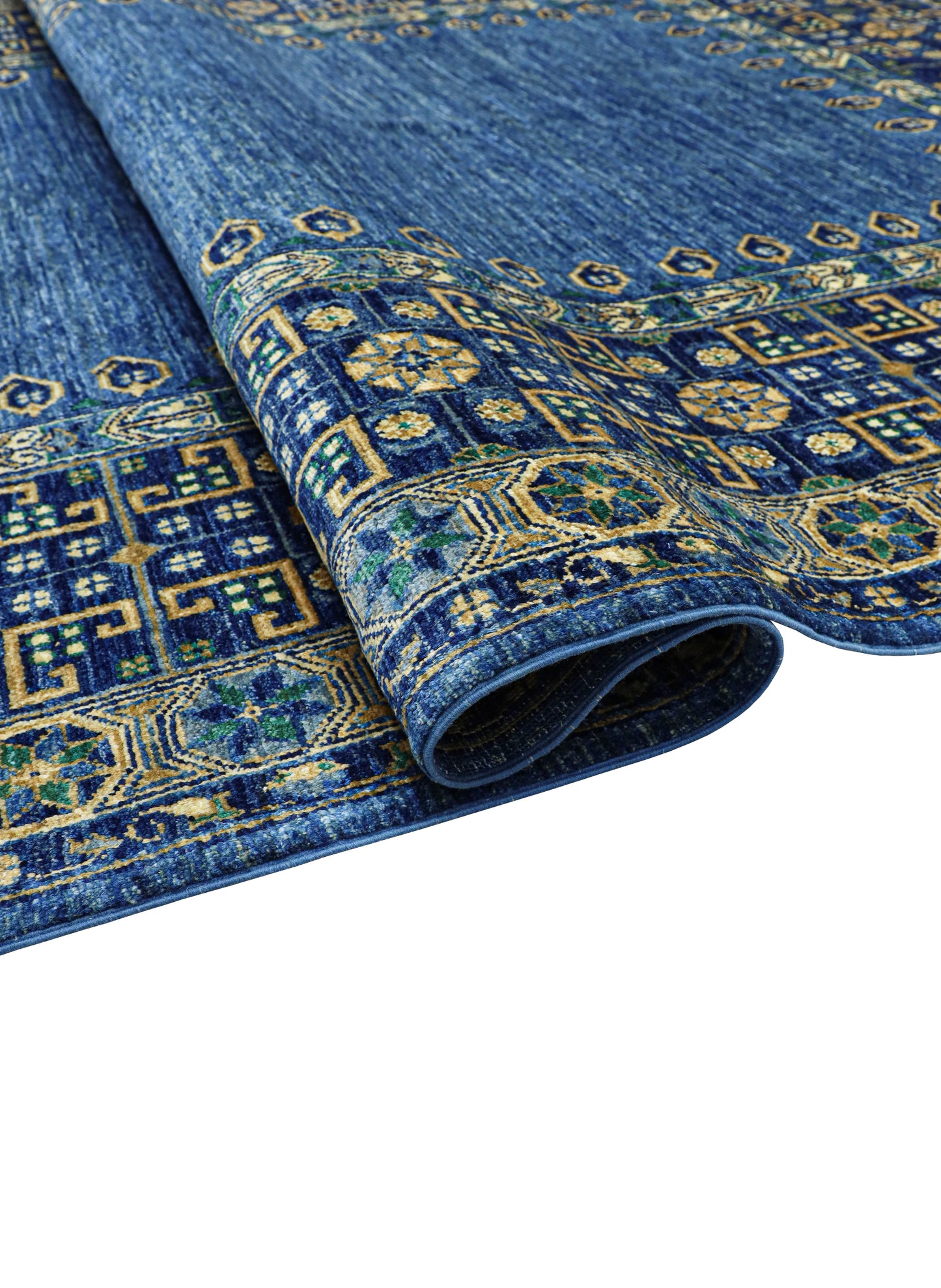 Shahi Design Blue Hand Knotted Rug - 3.05*2.00