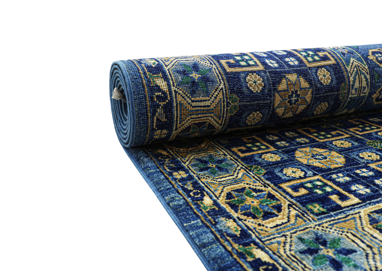 Shahi Design Blue Hand Knotted Rug - 3.05*2.00