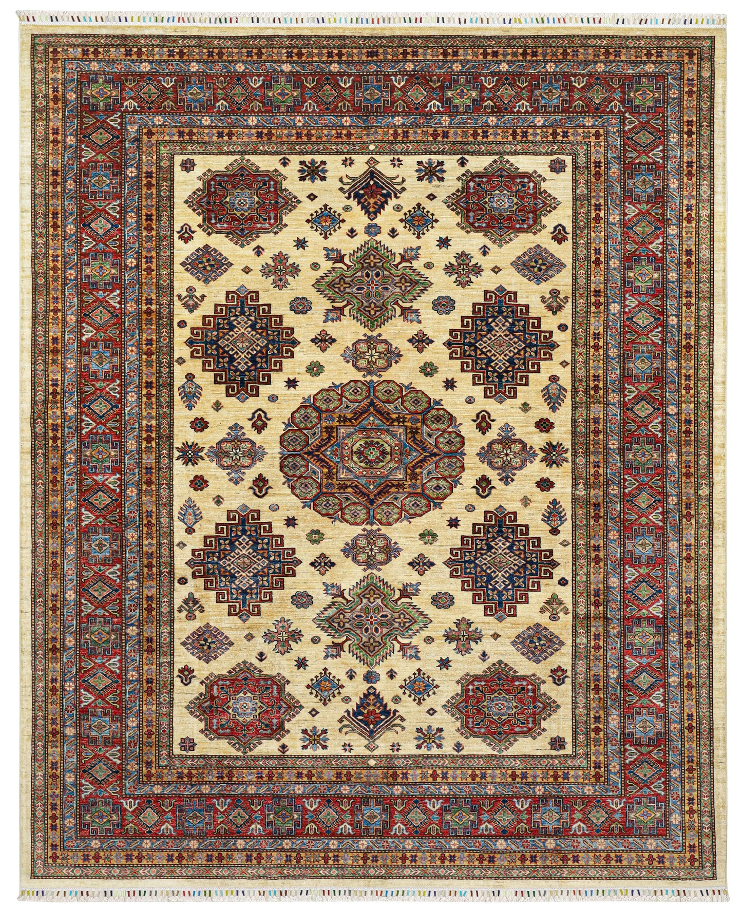 Supreme Kazak Creame Rug - 3.04*2.46