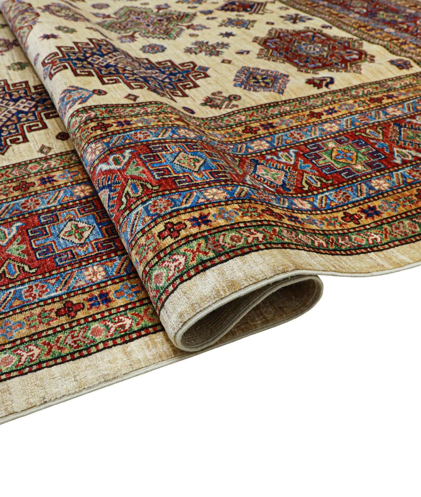 Supreme Kazak Creame Rug - 3.04*2.46