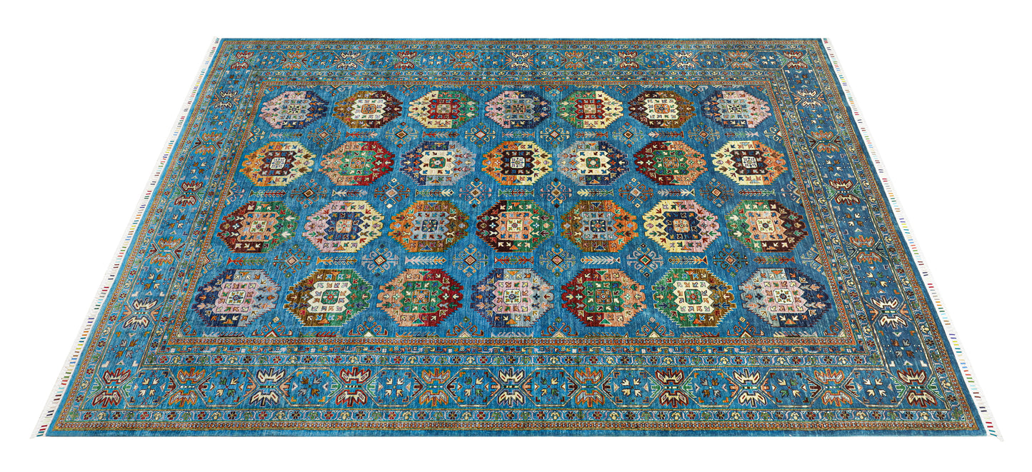Supreme Waziri Blue Rug - 3.76*2.75