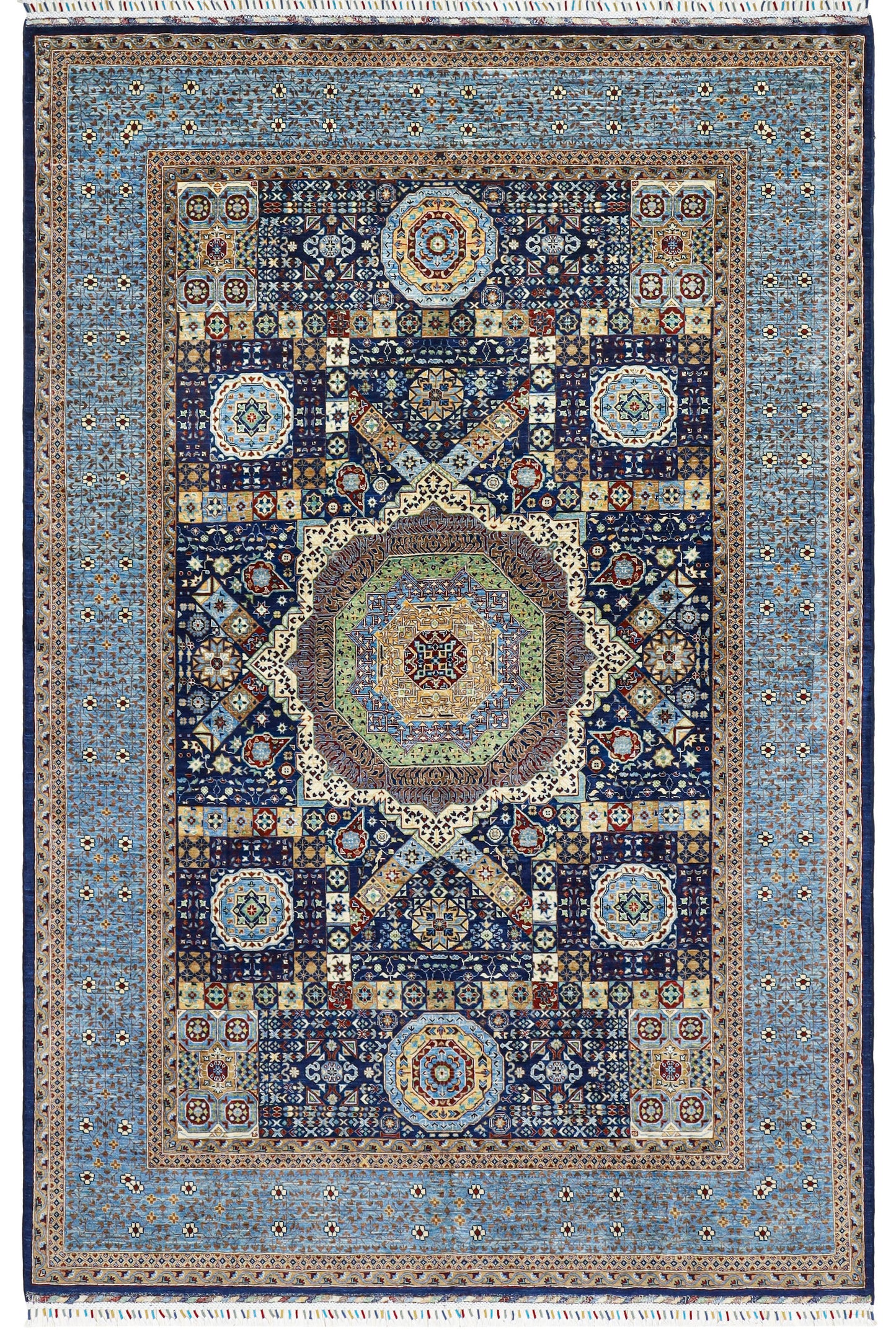Mamluk Blue Rug - 3.00*1.90