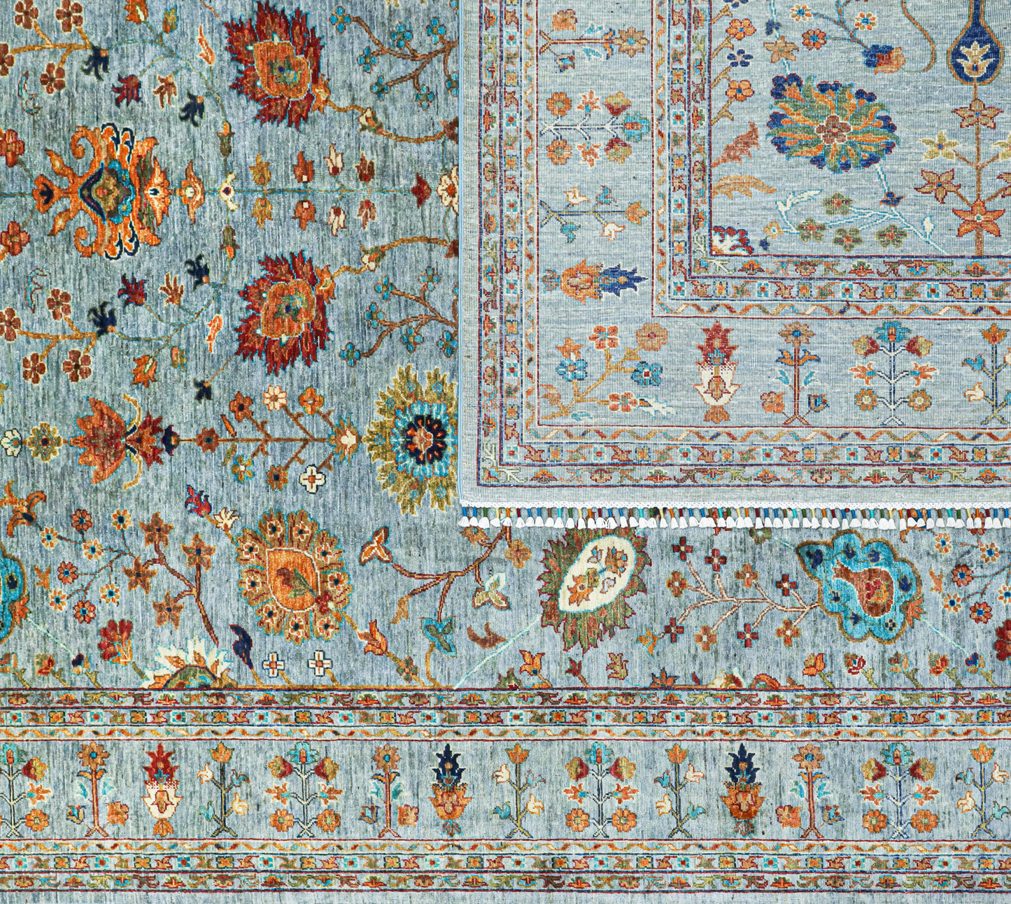 Supreme Sultani Pale Blue Rug - 3.50*2.70