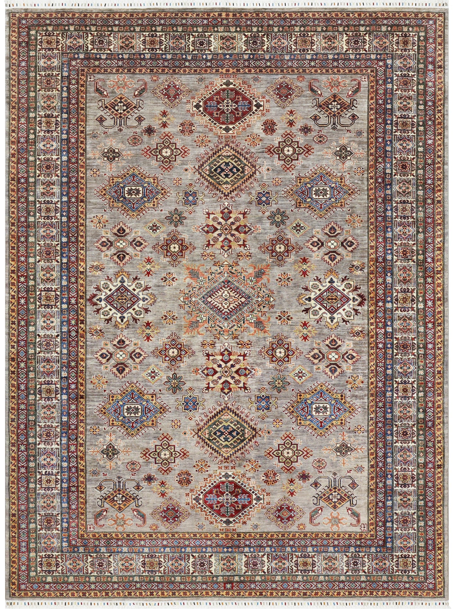 Supreme Kazak Pebble Beige Rug - 3.73*2.73