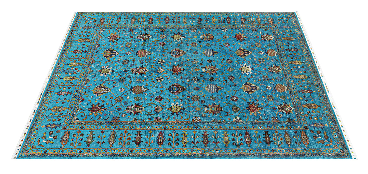Supreme Amiri Sky Blue Rug - 3.66*2.77