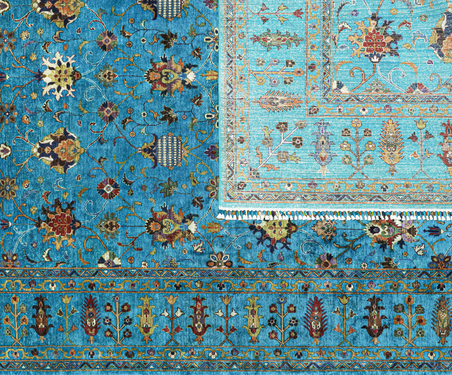 Supreme Amiri Sky Blue Rug - 3.66*2.77