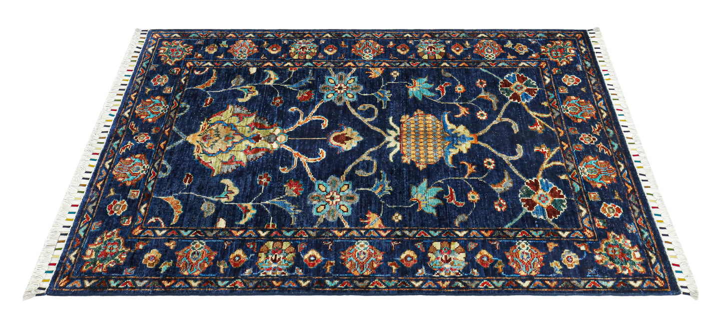 Amiri Navy Blue Rug - 1.23*0.84