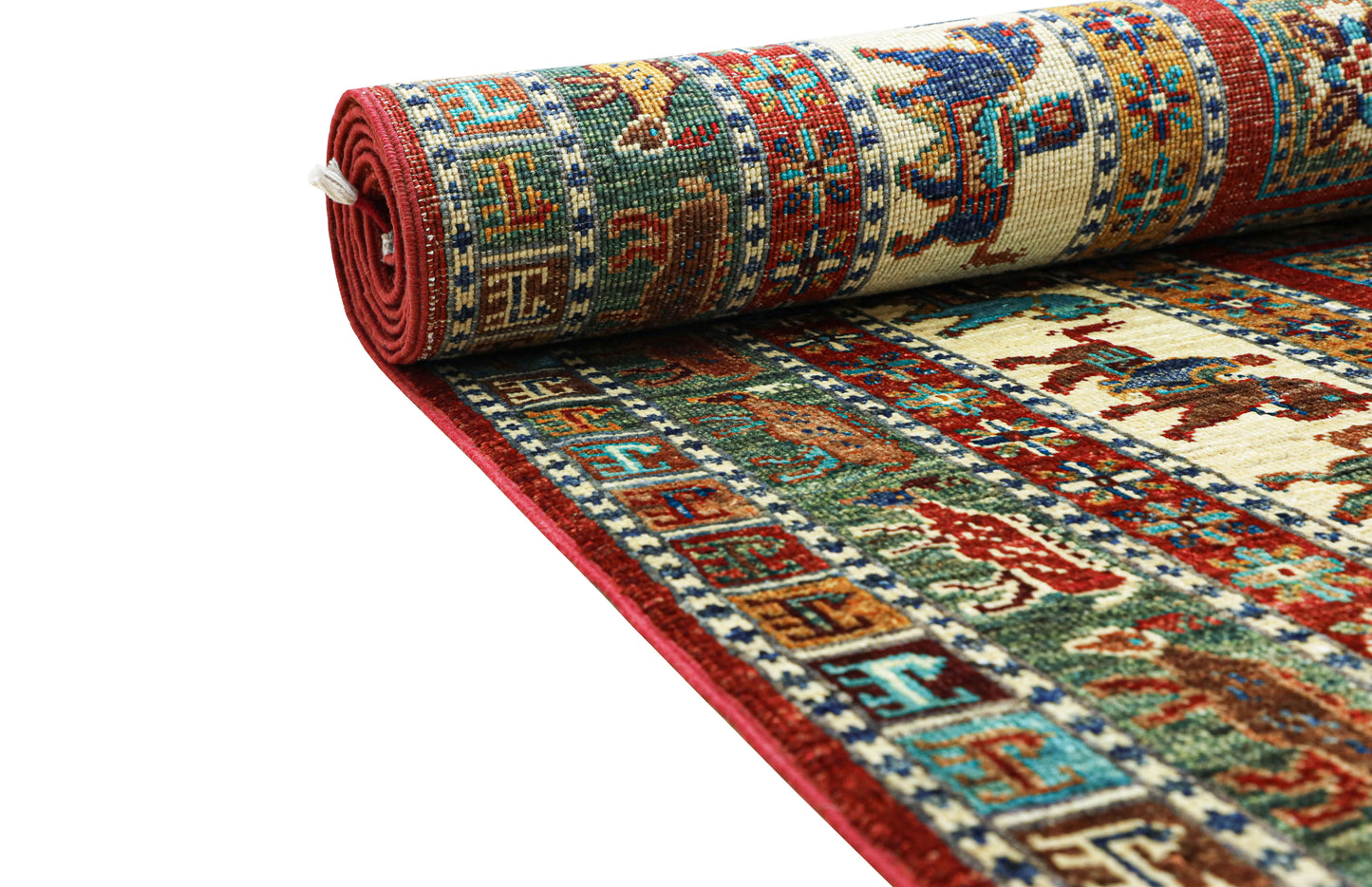 Shahi Lashkargah Hand Knotted Rug - 2.41*1.71