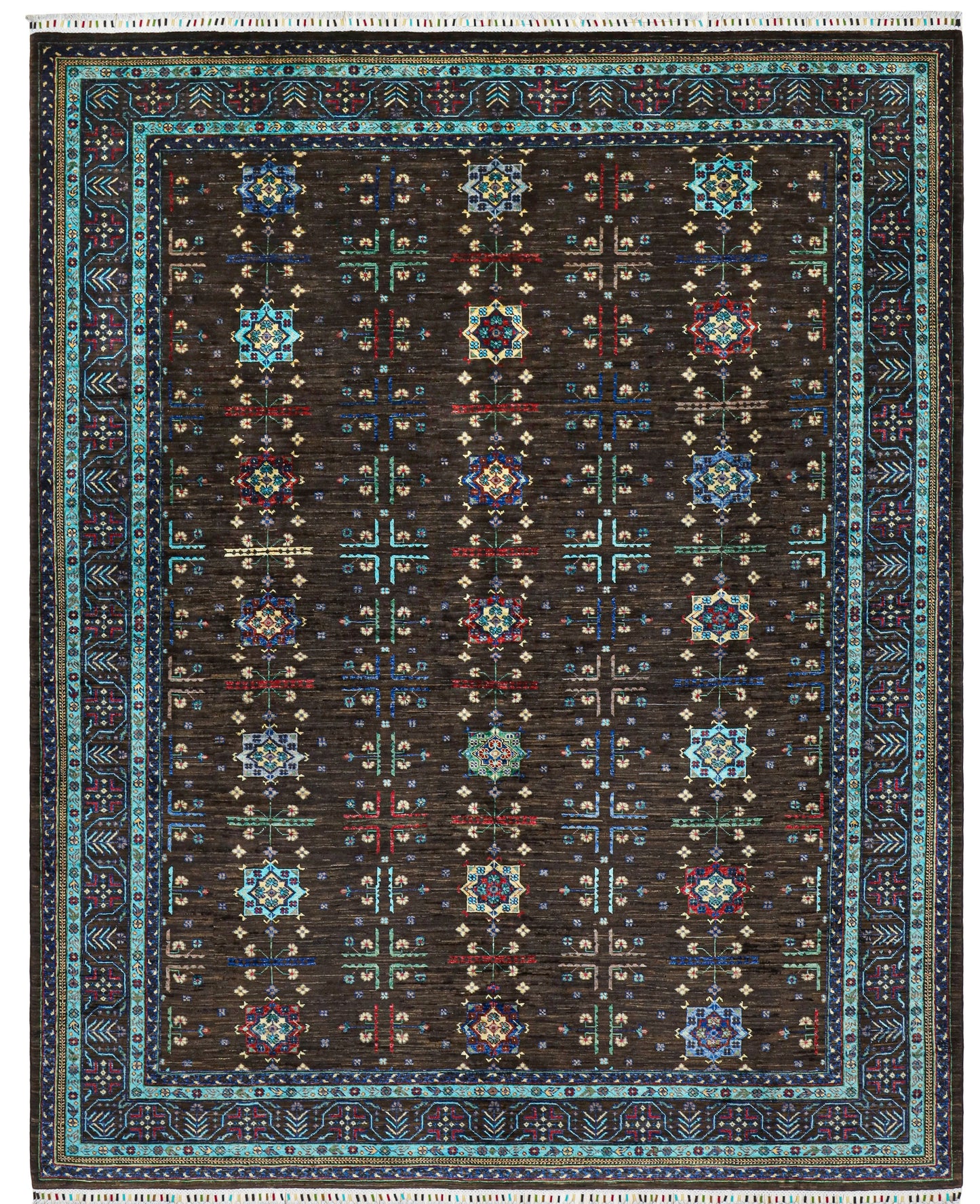 Supreme Bukhara Hand Knotted Rug - 3.08*2.48