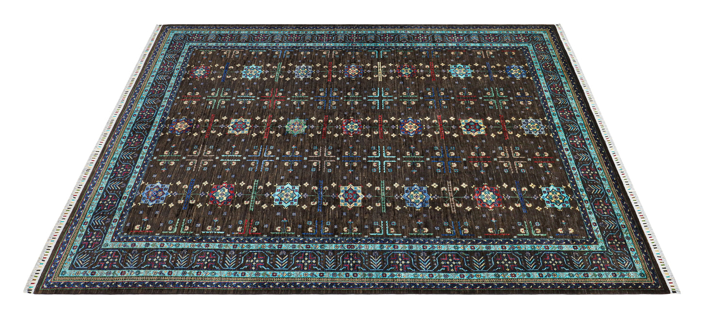 Supreme Bukhara Hand Knotted Rug - 3.08*2.48