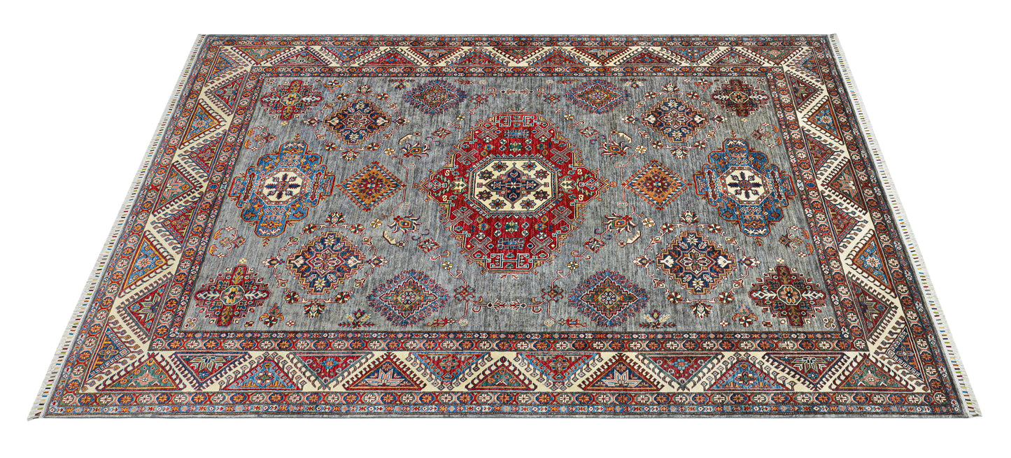Supreme Kazak Grey Rug - 3.16*2.42