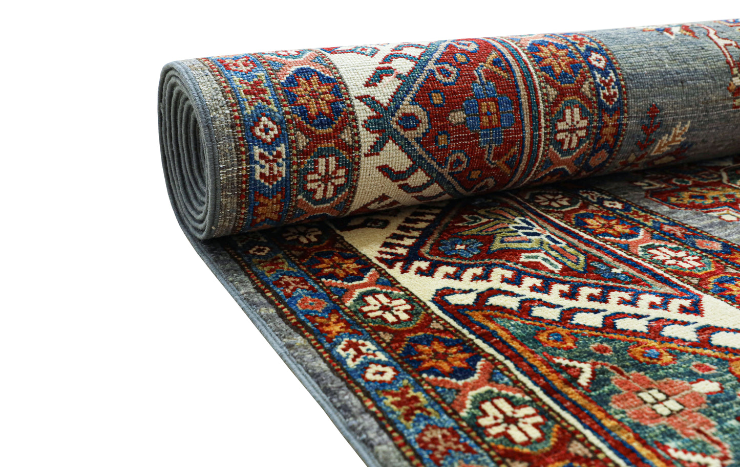 Supreme Kazak Grey Rug - 3.16*2.42