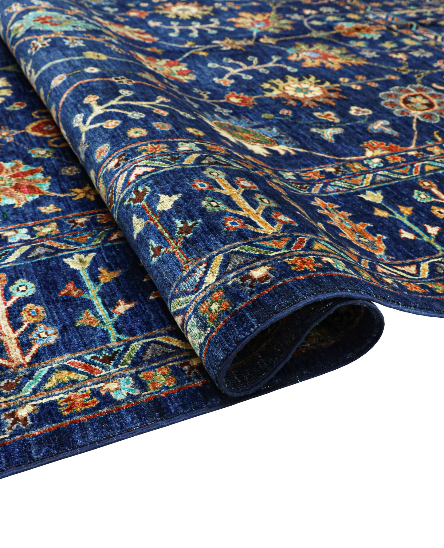 Sultani Navy Blue Rug - 2.93*2.12