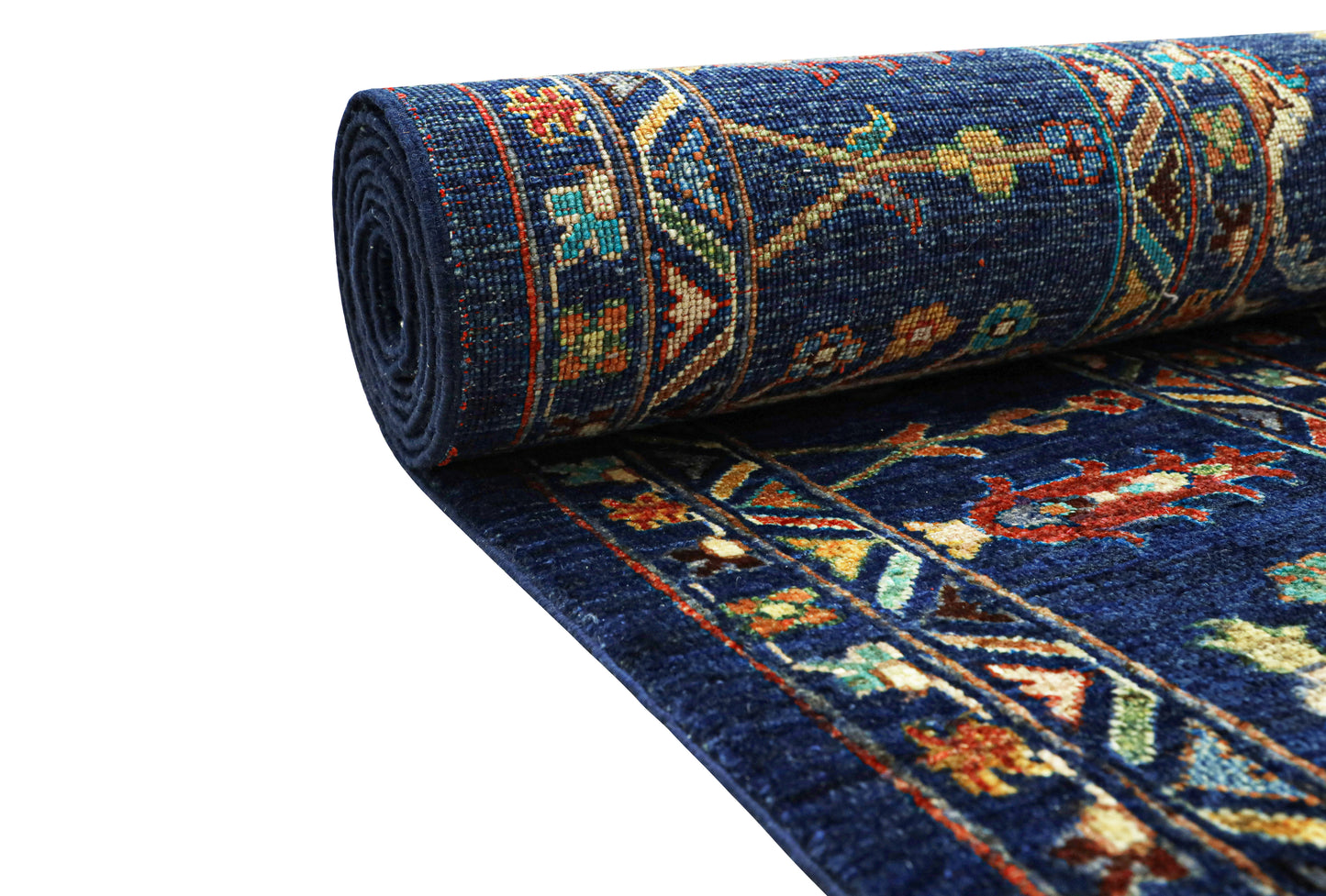Sultani Navy Blue Rug - 2.93*2.12