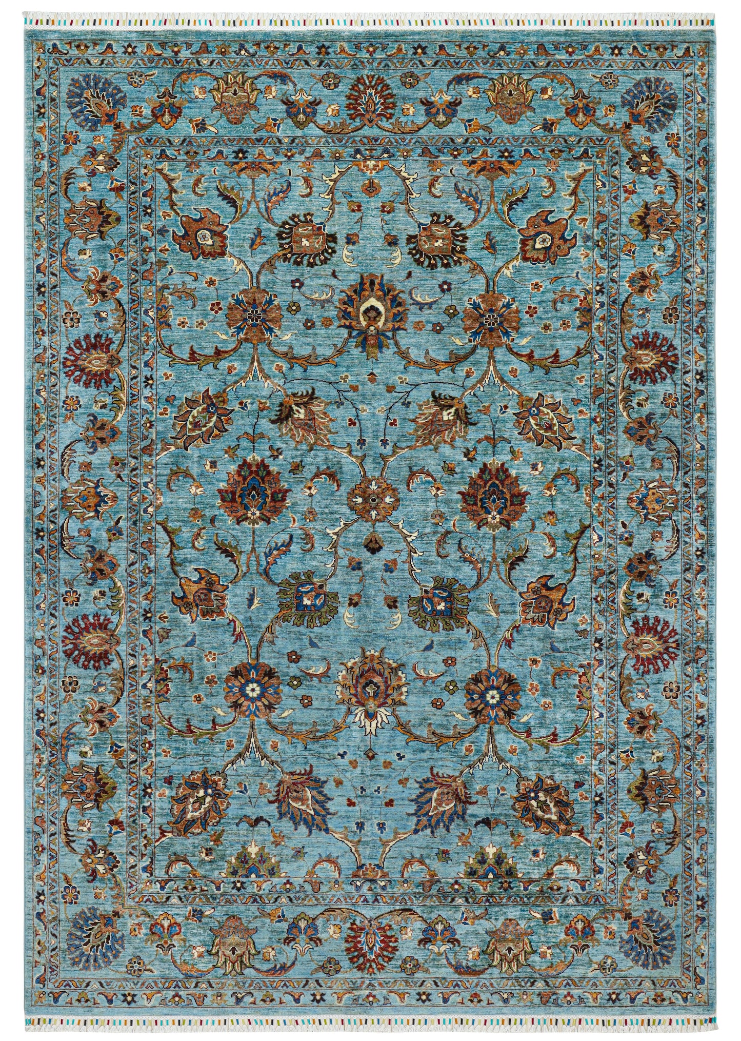 Sultani Aqua Blue Rug - 3.01*2.06
