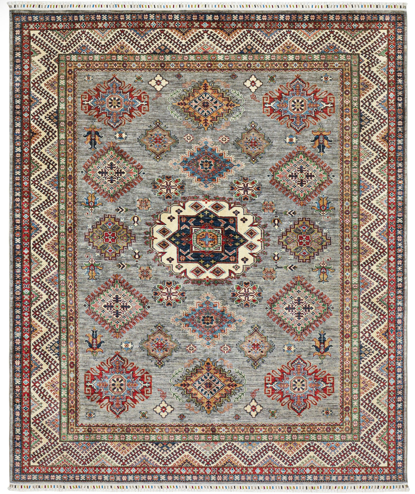 Supreme Kazak Grey Rug - 3.00*2.46