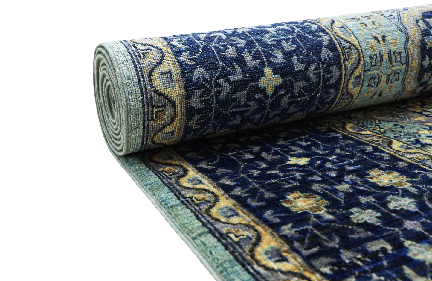 Mamluk Hand Knotted Rug - 3.28*2.01