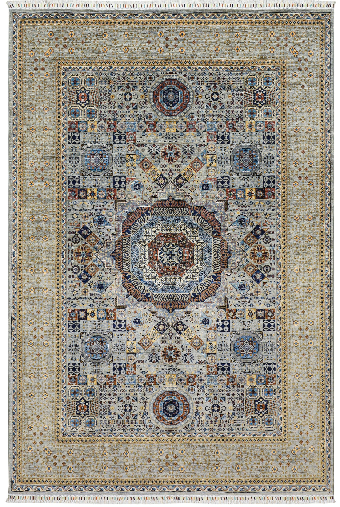 Mamluk Creame Rug - 3.03*2.04