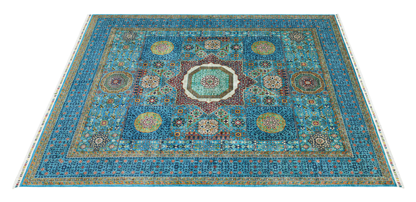 Supreme Mamluk Blue Rug - 2.94*2.44