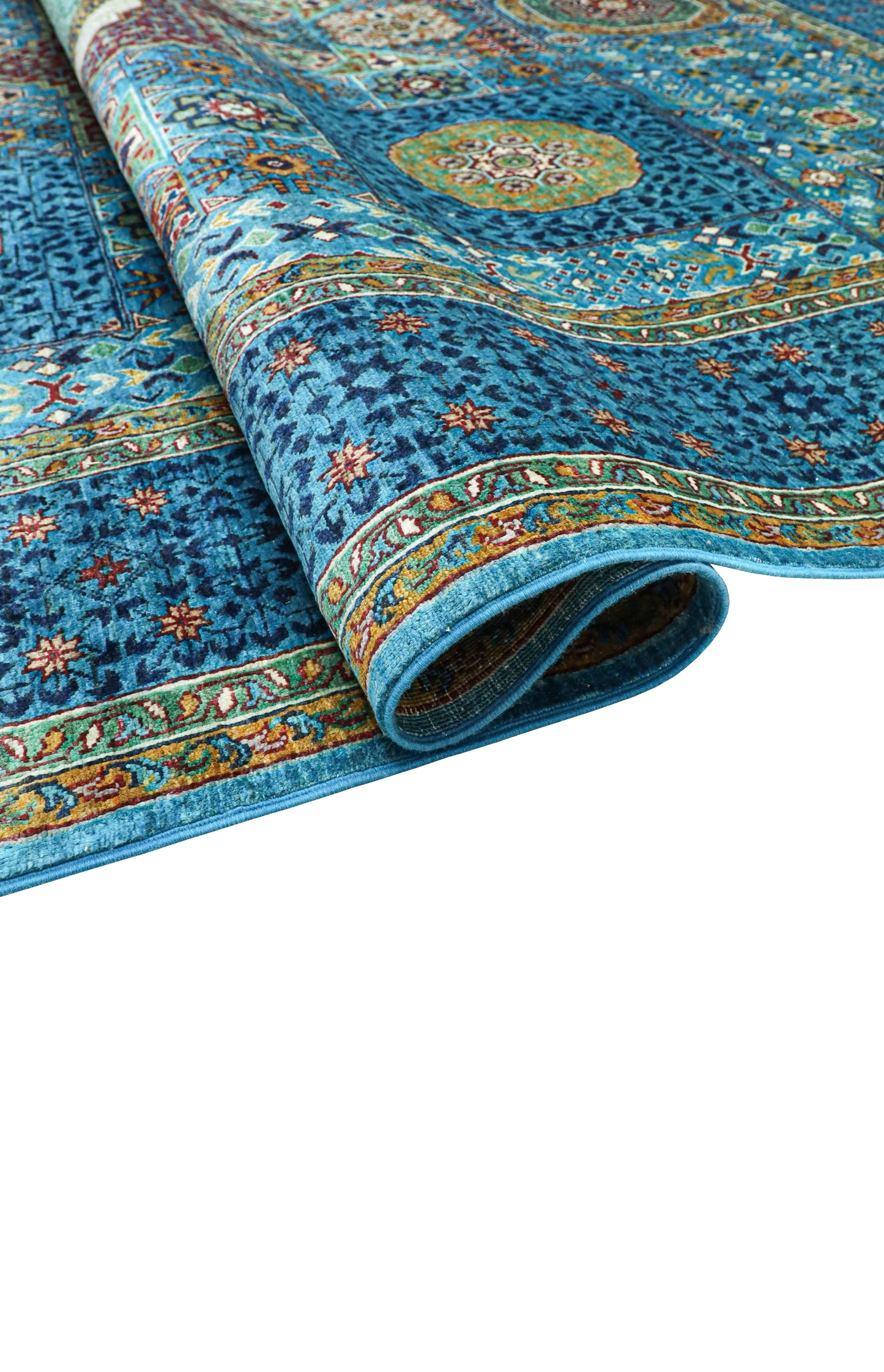 Supreme Mamluk Blue Rug - 2.94*2.44