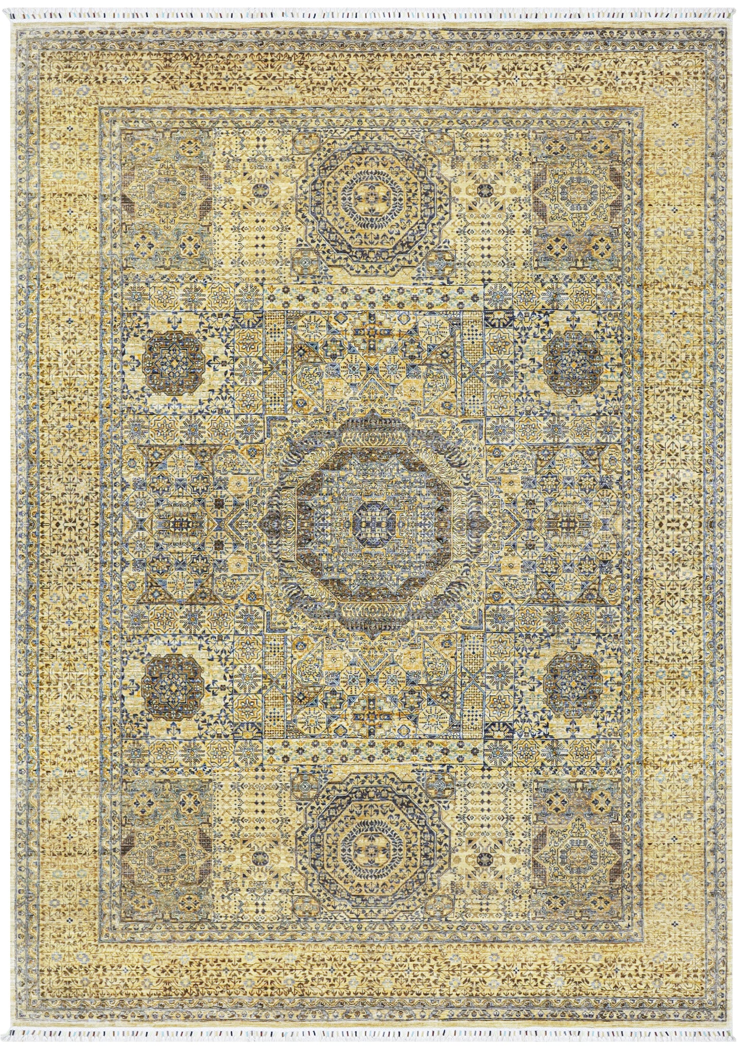 Supreme Mamluk Gold Rug - 3.50*2.55