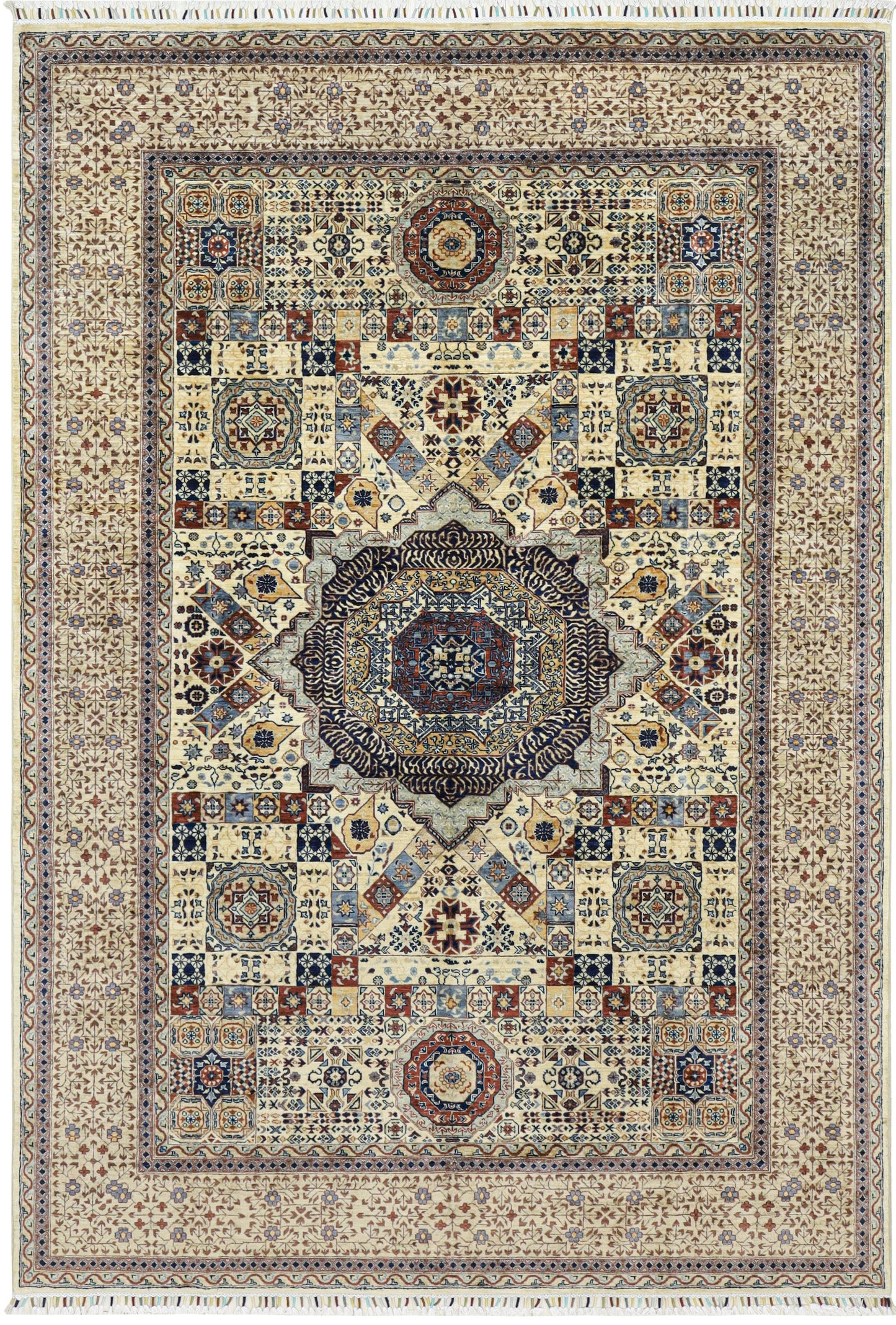 Mamluk Beige Rug - 2.97*2.00