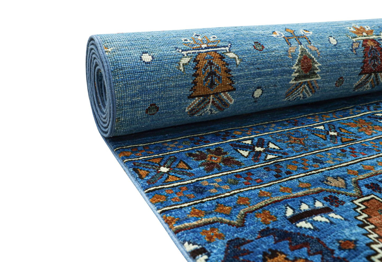 Supreme Khurjeen Blue Rug - 3.91*2.91