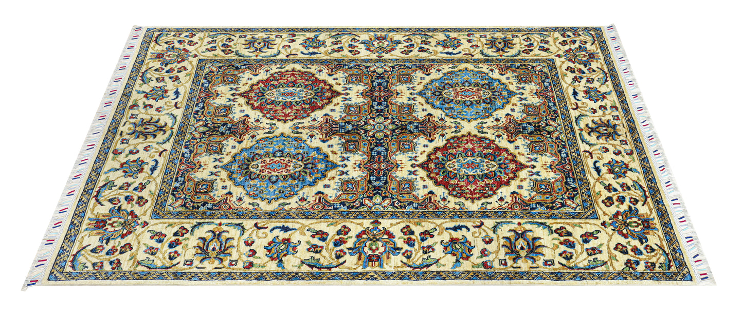 Abrishum Gul Hand Knotted Rug - 2.13*1.50