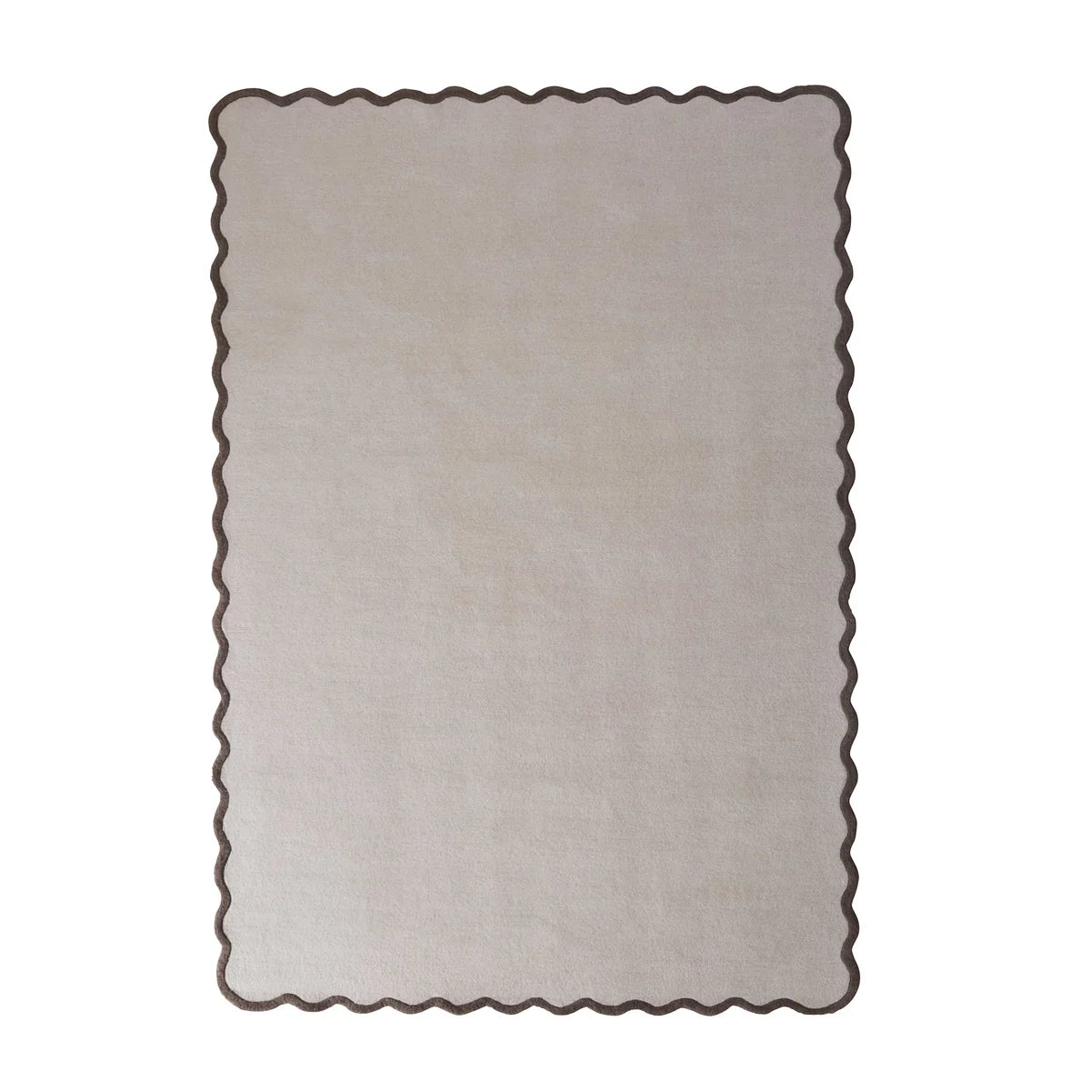 Origins Scalloped Elsie Natural/Brown Rug