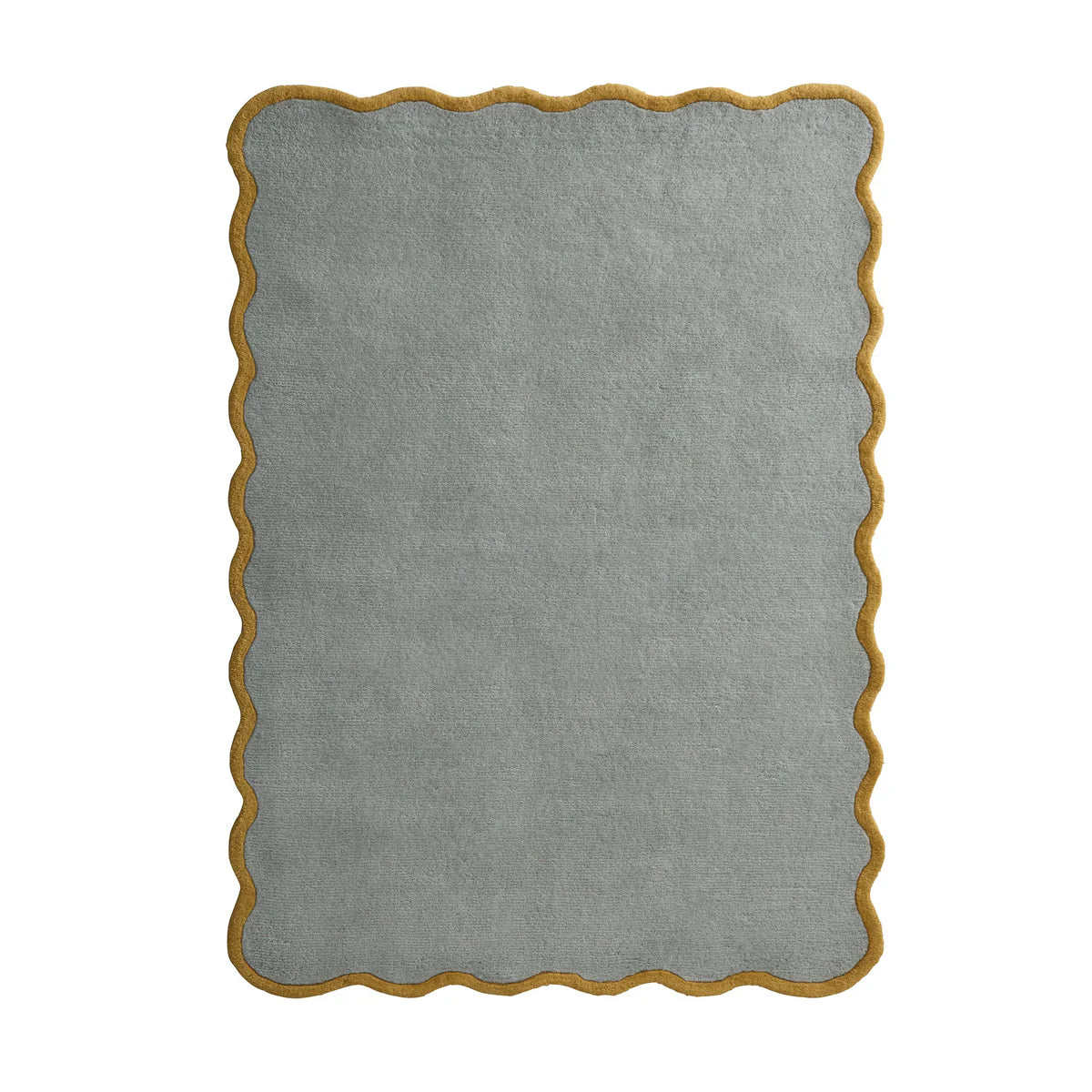 Origins Scalloped Elsie Duck Egg/Ochre Rug