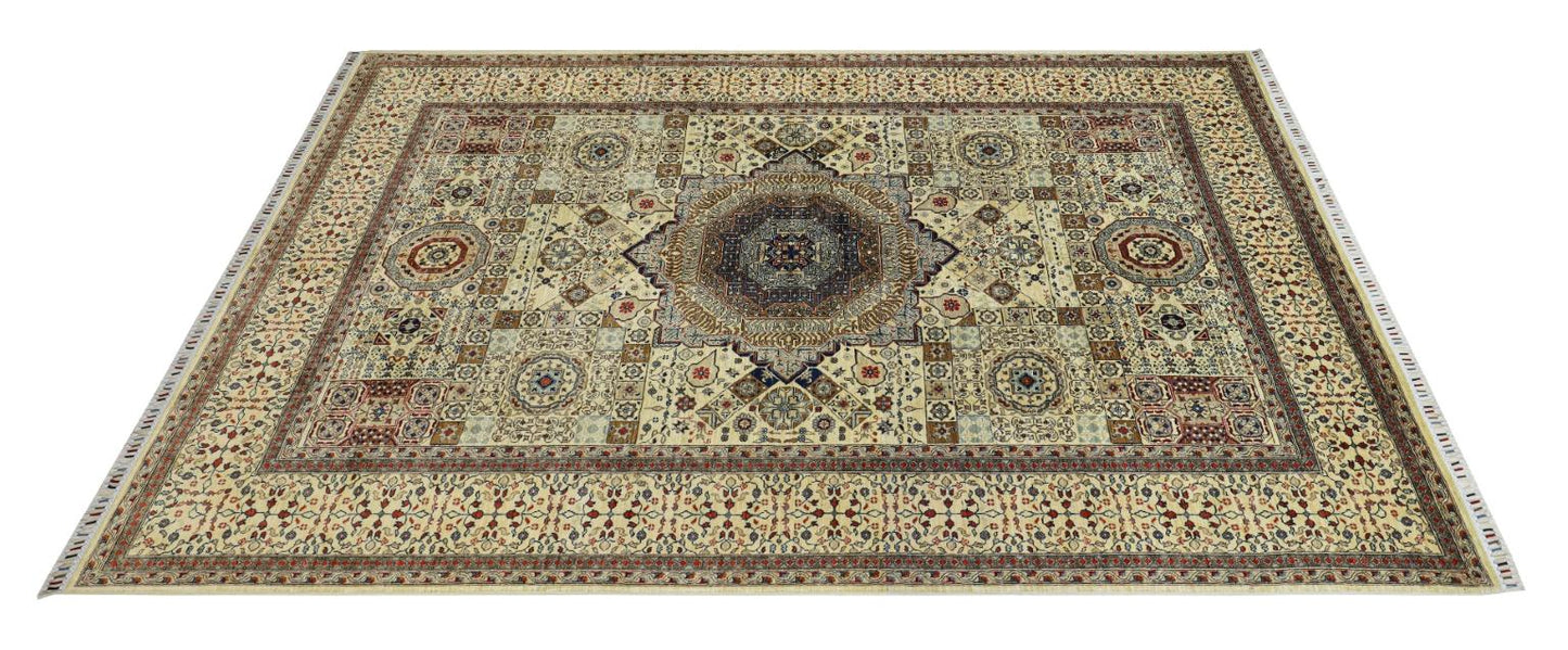 Beige Mamluk Design Rug 2.97x1.97
