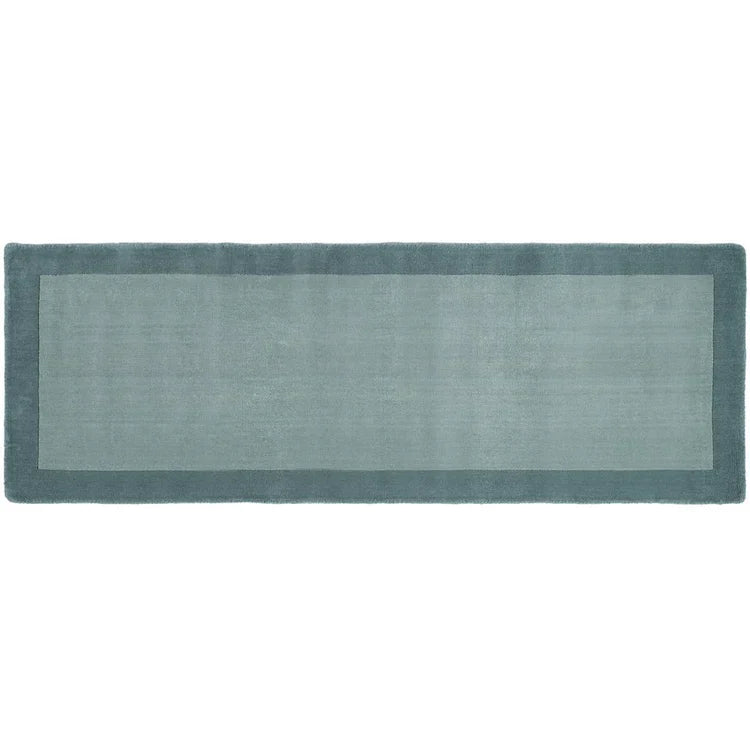 Origins Borders Duck Egg Rug