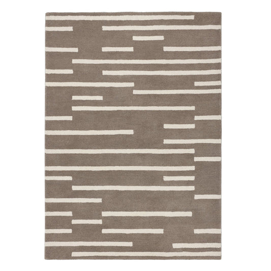 Origins Broken Stripe Beige Rug