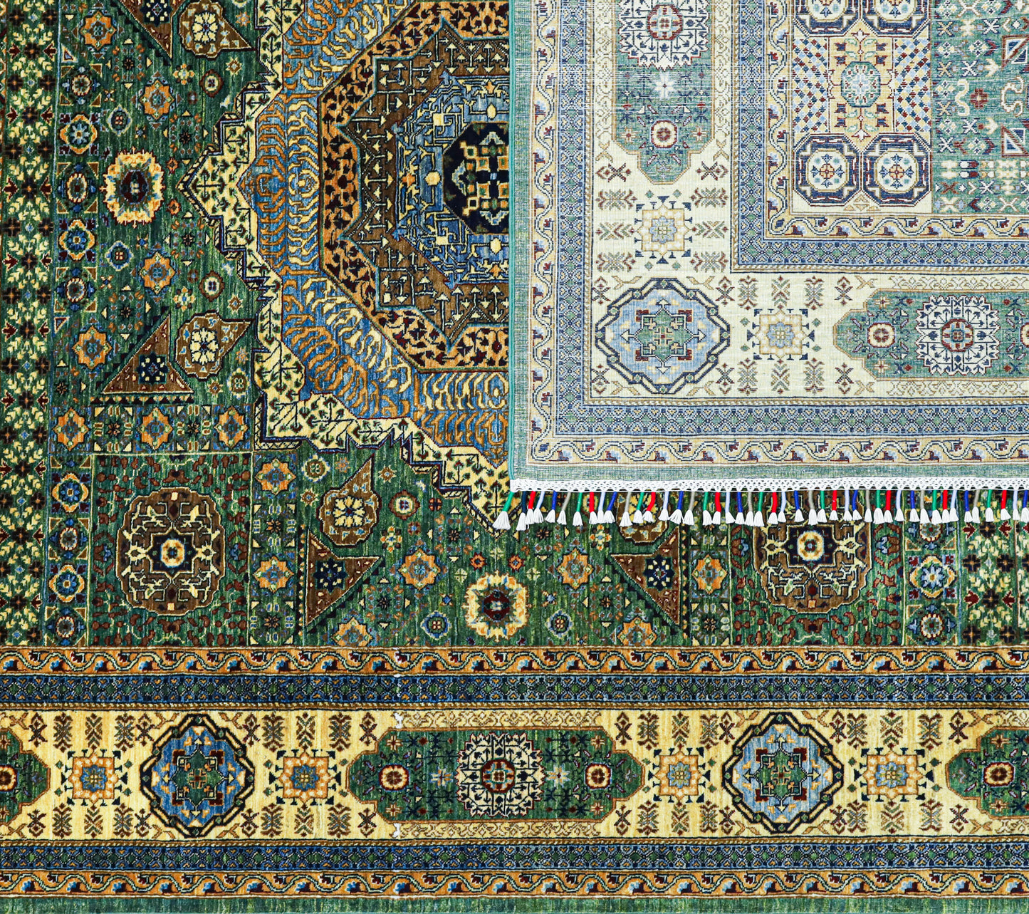 Mamluk Green Rug - 3.00*2.00