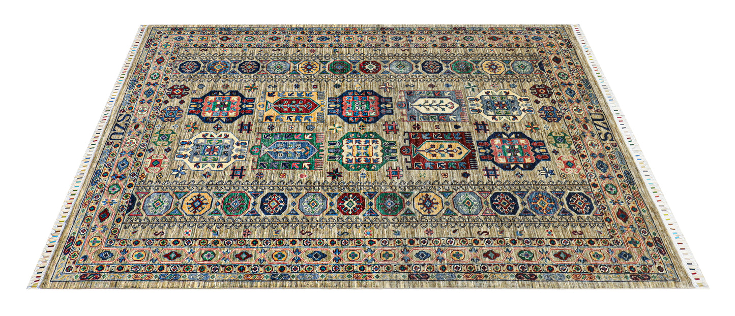 Waziri Hand Knotted Rug - 2.44*1.71