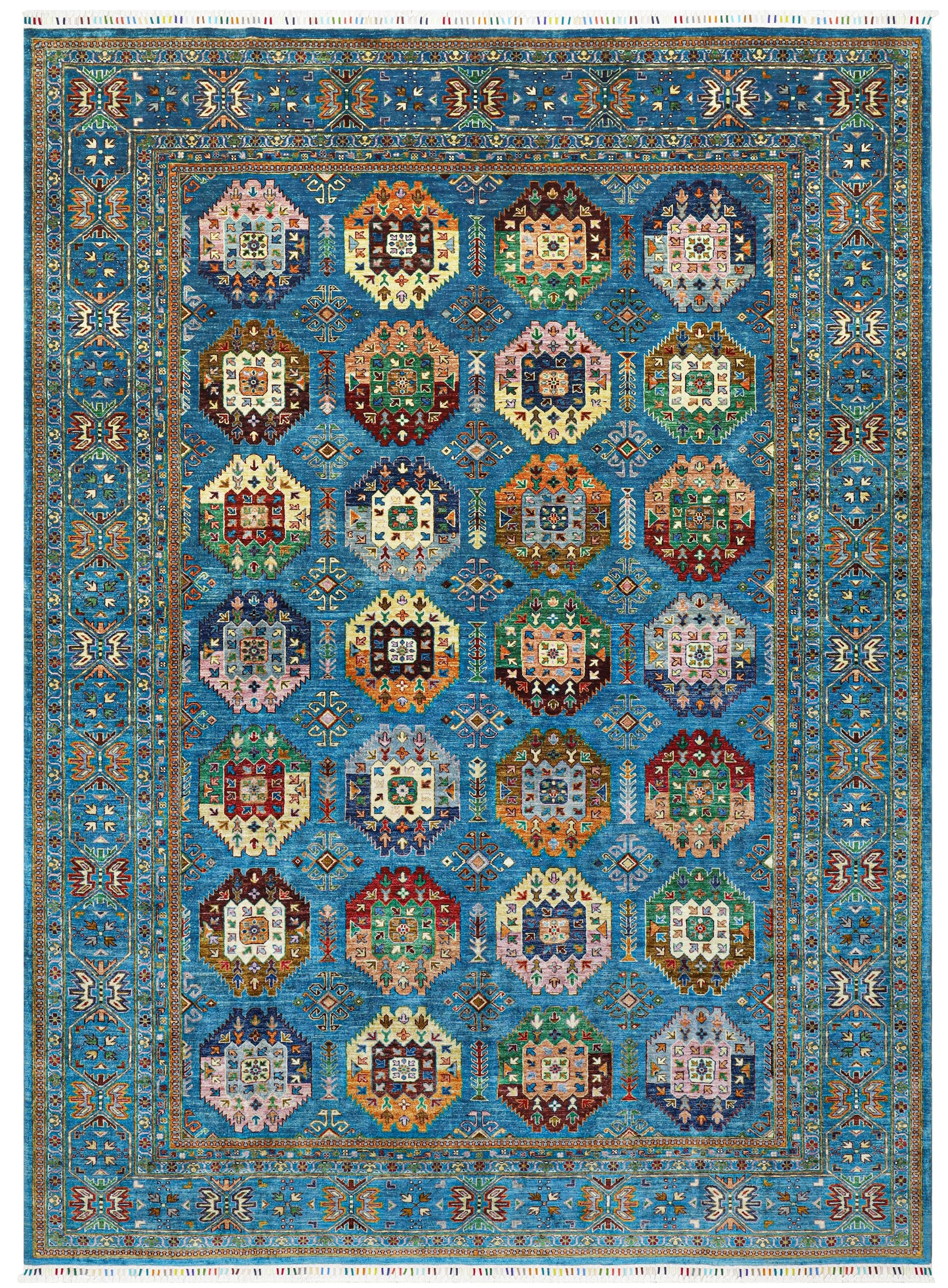 Supreme Waziri Blue Rug - 3.76*2.75