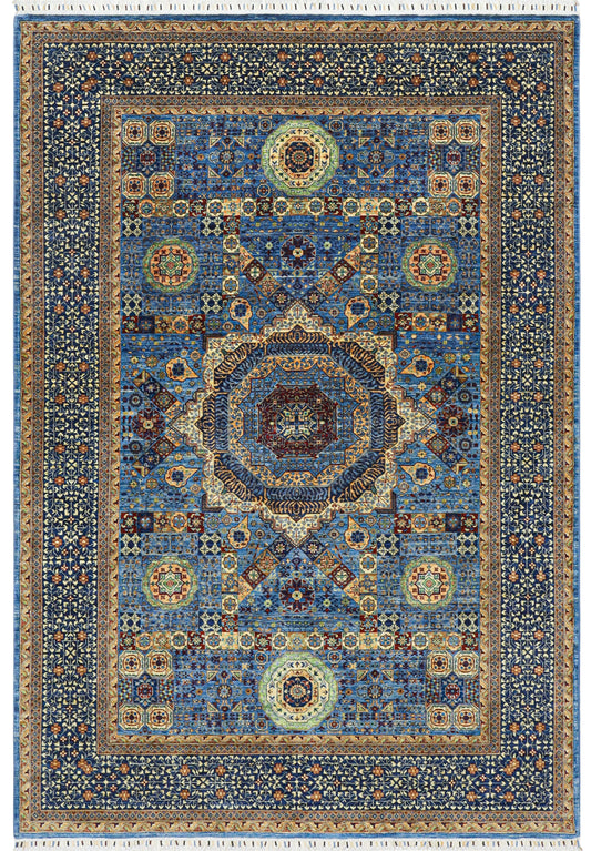 Mamluk Blue Rug - 3.00*2.00