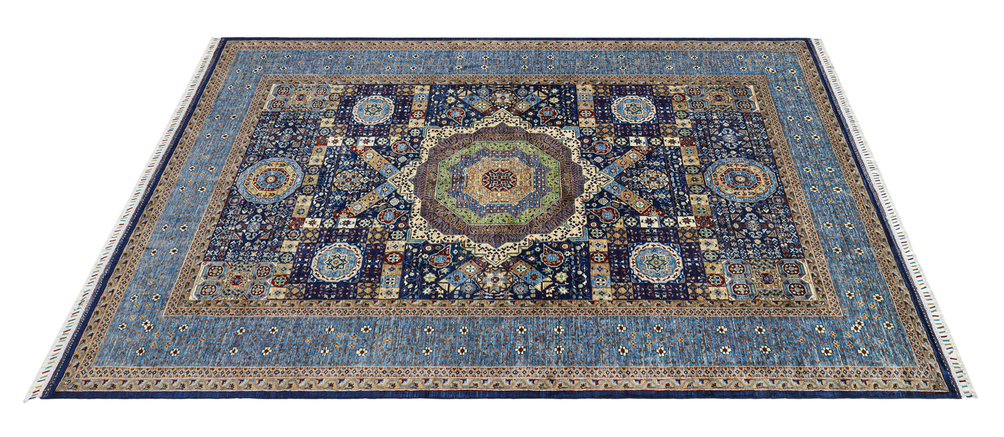 Mamluk Navy Blue Rug - 3.07*1.95