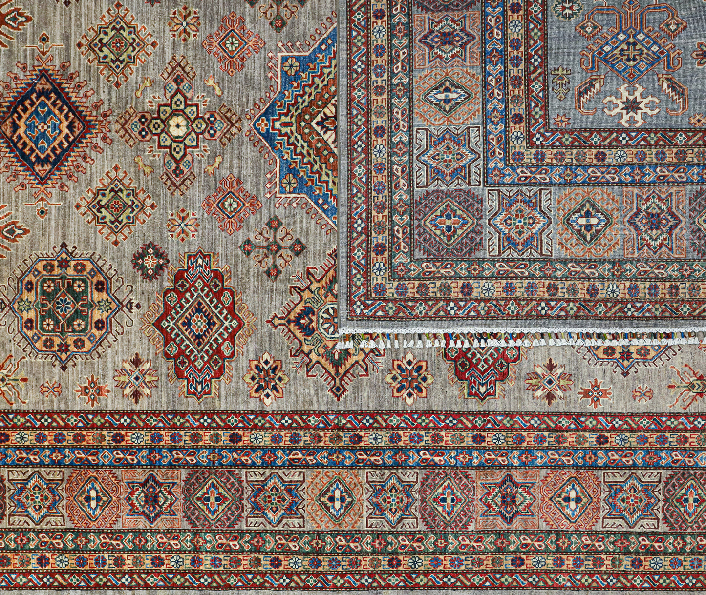Supreme Kazak Rug - 3.75*2.71